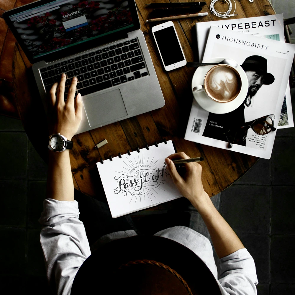 Creative freedom concept